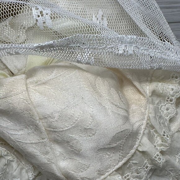 Dakin Victoria Rose Holly Pond Hill Bride Rabbit Bunny Plush Bridal Gown 12" - Picture 6 of 16